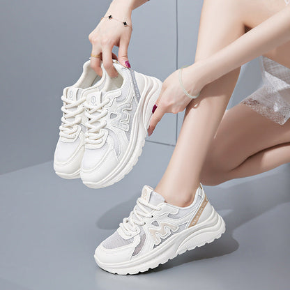 Damen Sneakers atmungsaktiv Komfortabel mit Dämpfung - BerlinGlamour