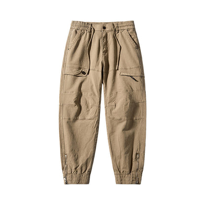 Herren Cargo-Hose Elastisch Mit Taschen Praktisch