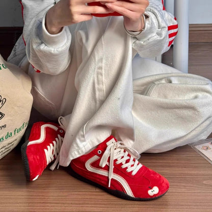 Damen Sneaker Sportlich Weiß Komfortabel Laufschuhe