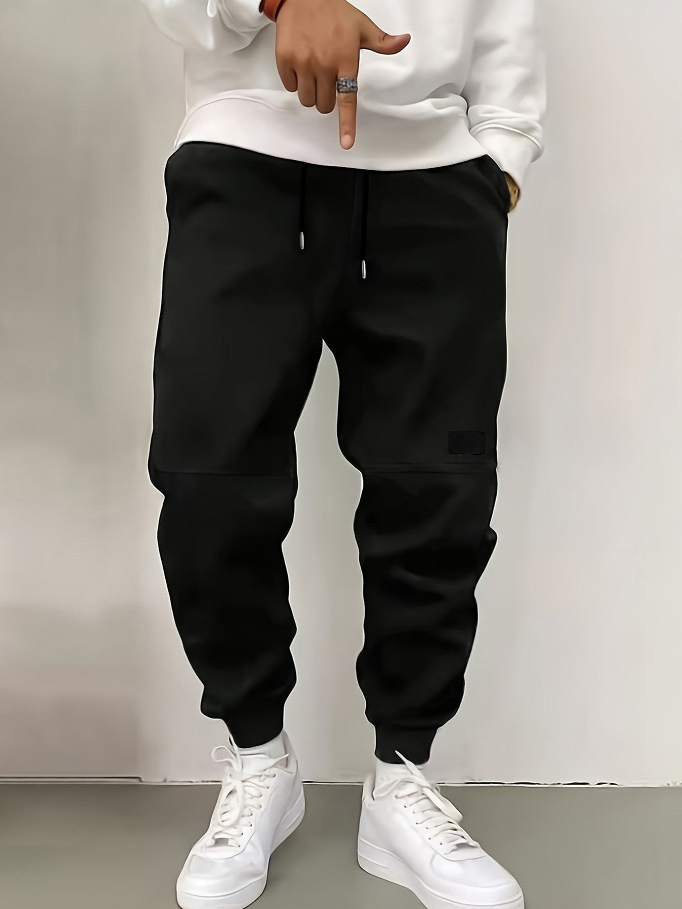 Bequeme Herren Jogginghose mit Taschen Sportlich Modern