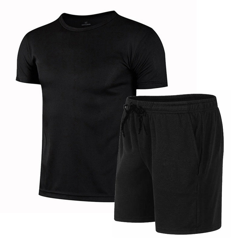 Herren Sportset Funktionsshirt und Laufshorts Sportlich
