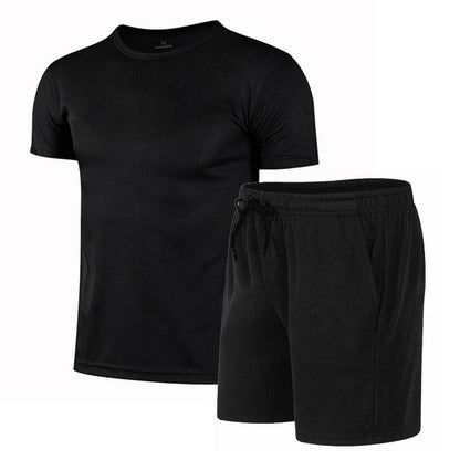 Herren Sportset Funktionsshirt und Laufshorts Sportlich