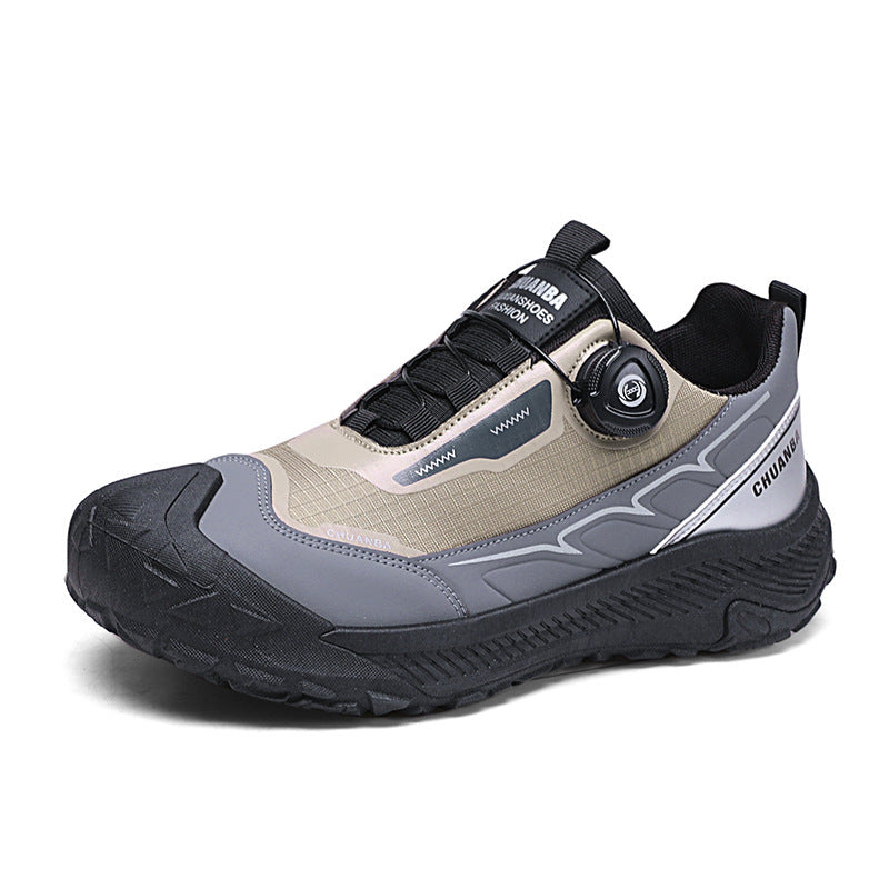 Damen Sneaker Outdoor Sport Schuhe Schnellschnürsystem