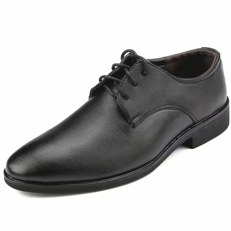 Herren Lederschnürschuhe Elegante Rutschfest Komfortabel