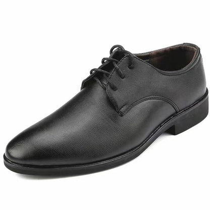 Herren Lederschnürschuhe Elegante Rutschfest Komfortabel