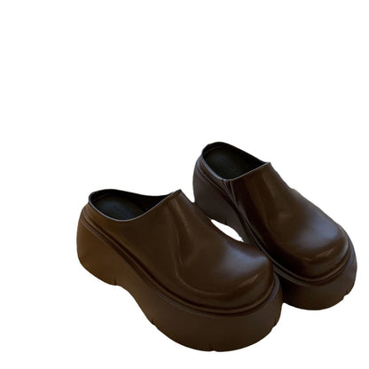 Damen Clogs Plateau Komfortabel Elegant Modern