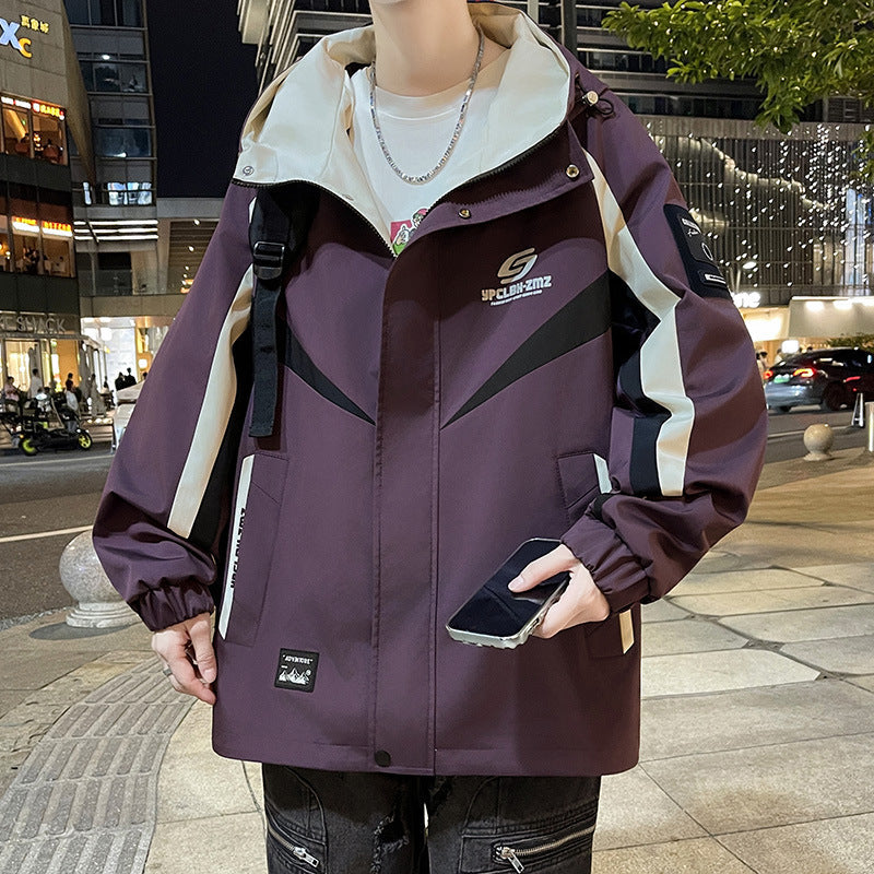 Unisex Übergangsjacke Modern mit Taschen Urban Style