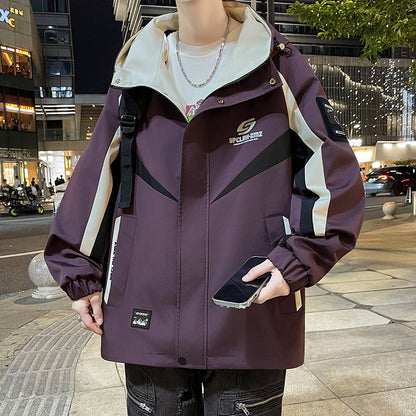 Unisex Übergangsjacke Modern mit Taschen Urban Style