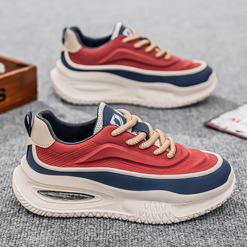 Damen Sneaker mit Luftpolster Komfortschuh Weiß