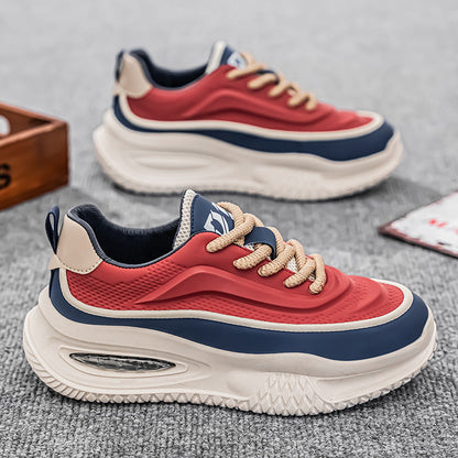 Damen Sneaker mit Luftpolster Komfortschuh Weiß