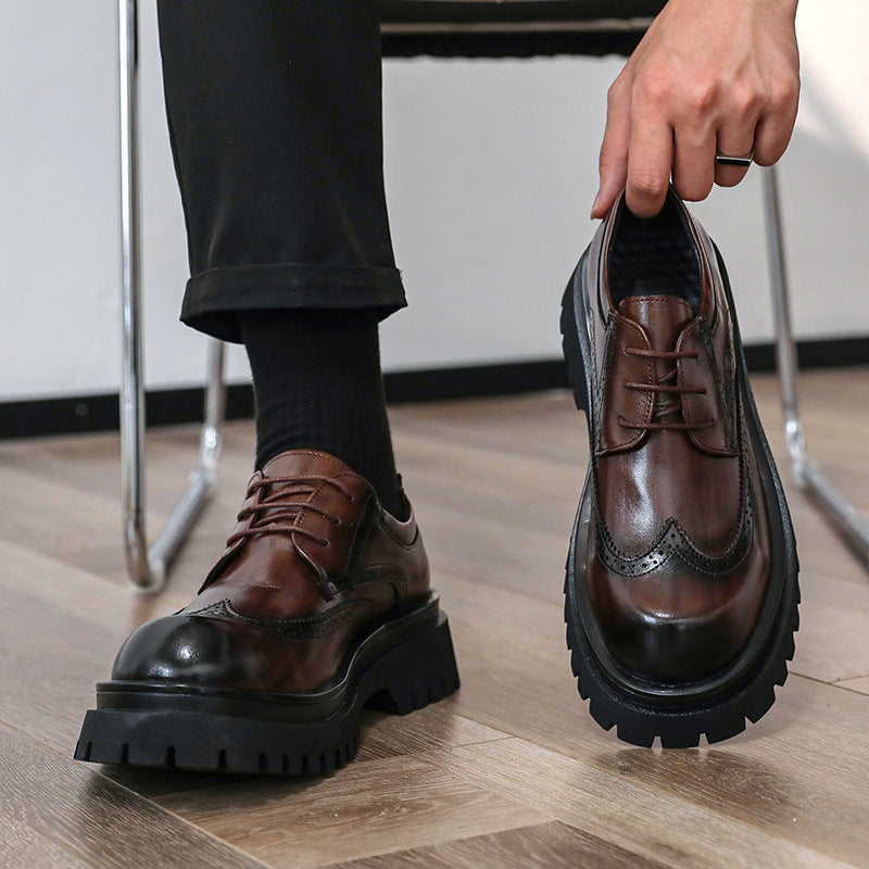 Damen Schnürschuhe Elegant Robust Gummisohle
