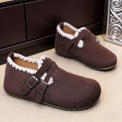 Damen Hüttenschuhe Bequem Weich Verstellbar