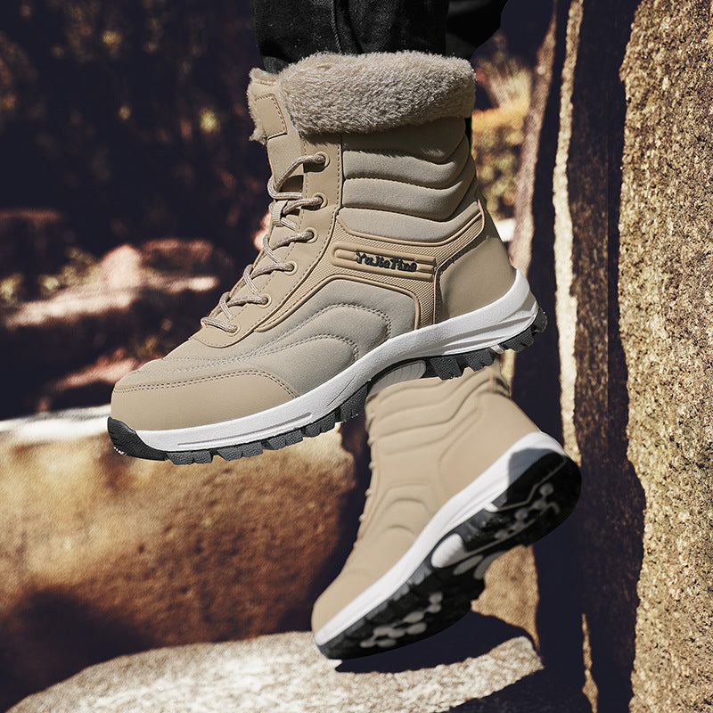 Damen Winterstiefel Warm Rutschfest Mit Futter