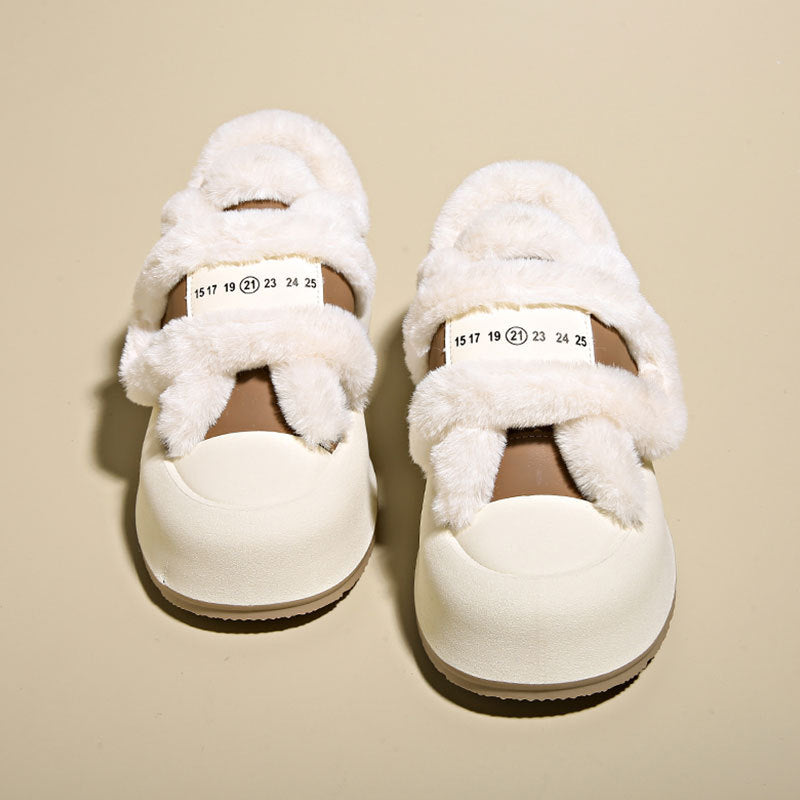 Damen Sneaker Warm Flauschig Komfort Schuhe