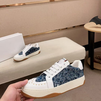 Damen Sneaker Geometrisch Modisch Trendy