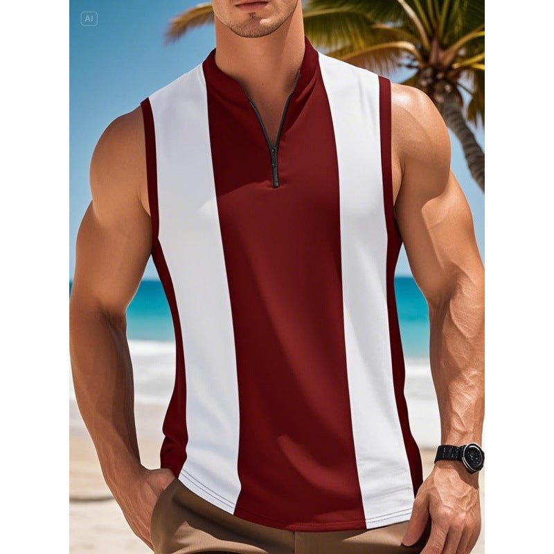 Herren Sport Top Tanktop Fitness Basic