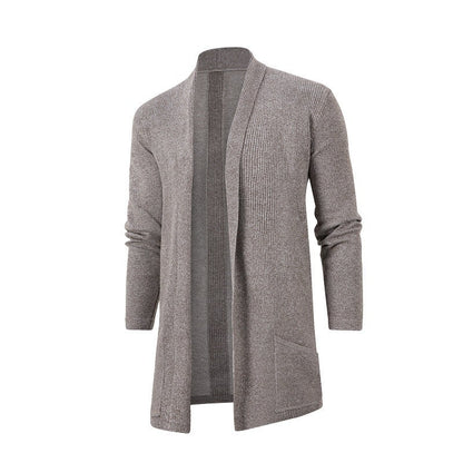 Herren Strickjacke Offen Modern Minimalistisch - BerlinGlamour
