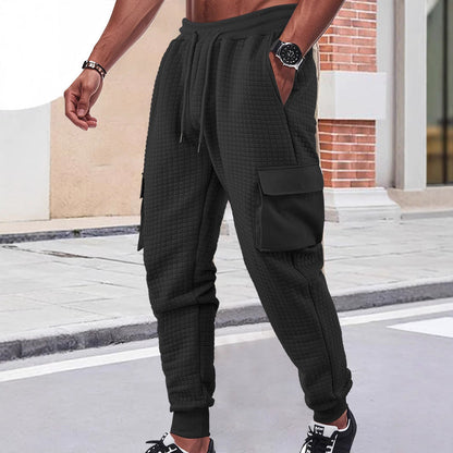 Herren Cargo-Hose elastisch mit Seitentaschen Modular