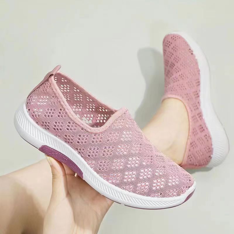 Damen Sneaker atmungsaktiv Elastisch Bequem Damen Schuhe
