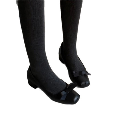 Damen Ballerinas Elegante Schleifen Design Modisch