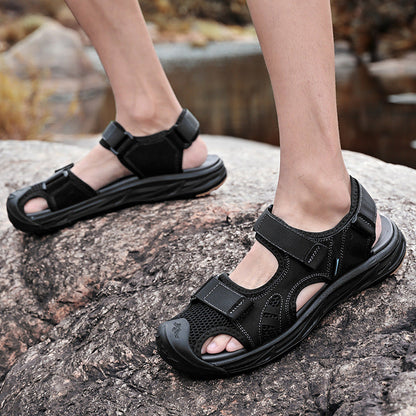 Herren Outdoor-Sandalen Verstellbar Sportlich Sommer