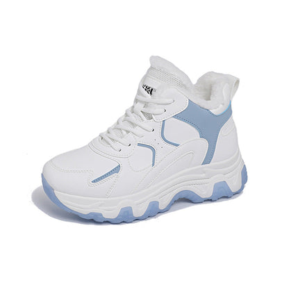 Damen Sneaker Warm High-Top Schuhe Strapazierfähig