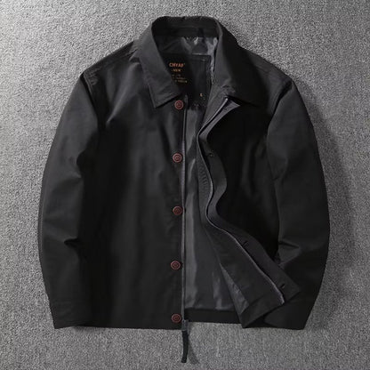 Herren Übergangsjacke Modern mit Taschen Praktisch - BerlinGlamour