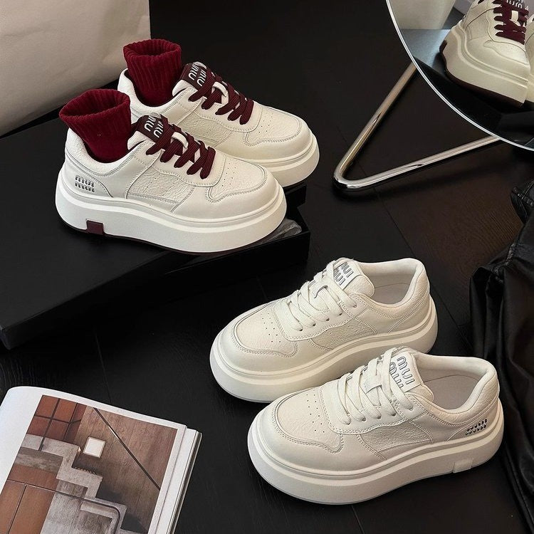 Damen Sneaker Hoch Plattform Bequem Ergonomisch