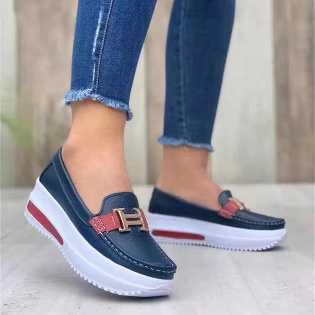 Damenschuhe Mokassin Sneaker Modern Frauen