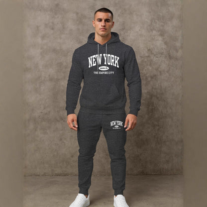 Herren Jogginganzug Sportlich Bequem Modern