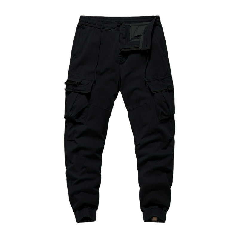 Herren Cargohose Elastisch Praktisch Mit Seitentaschen