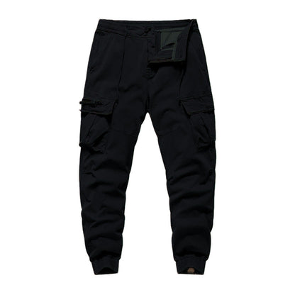 Herren Cargohose Elastisch Praktisch Mit Seitentaschen