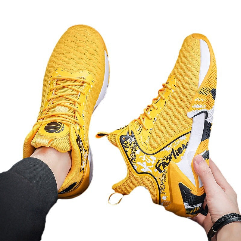 Damen Basketball Sneaker Sportlich Atmungsaktiv