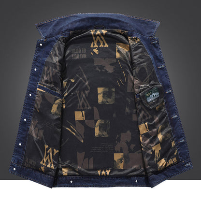Herren Denimweste Robust mit Taschen und Modernem Design