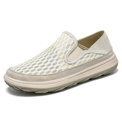 Damen Slip-On Schuhe Atmungsaktiv Freizeit Schuhe Bequem