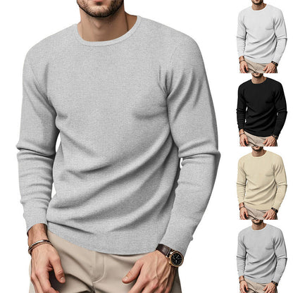 Herren Strickpullover Lässig Modern mit Motiv Baumwolle - BerlinGlamour