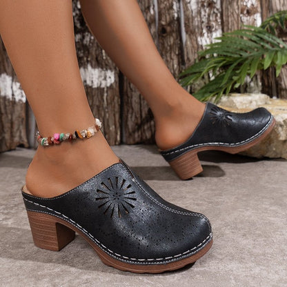 Damen Clogs Offen Elegant Berlin Style