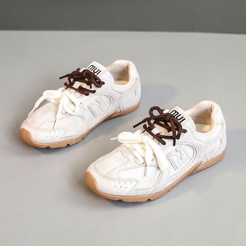 Sneakers Damen Sportlich Atmungsaktiv Rutschfest