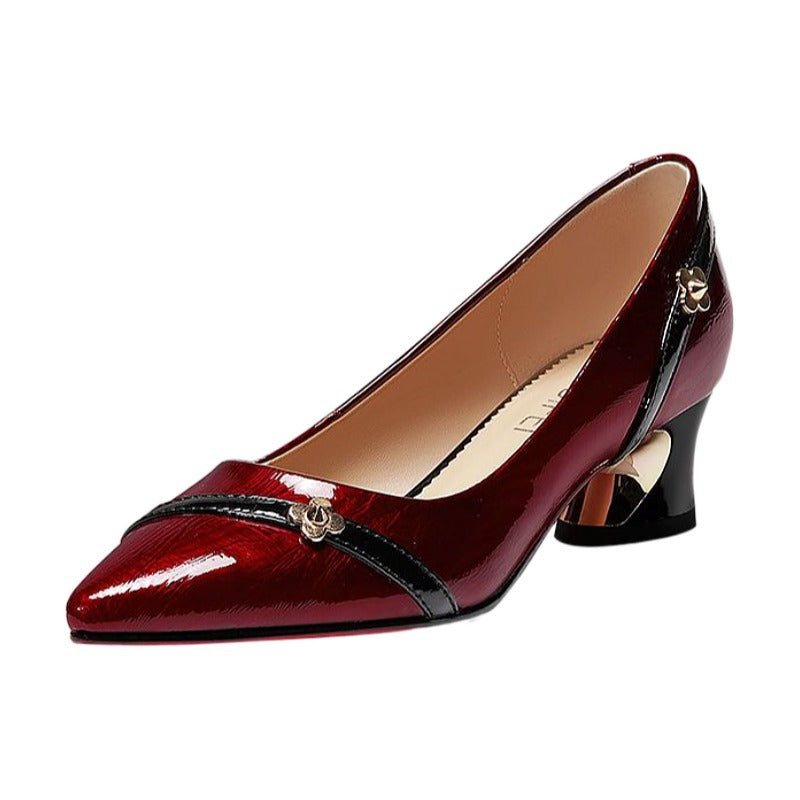 Damen Pumps Hochhackig Elegant mit Schnalle
