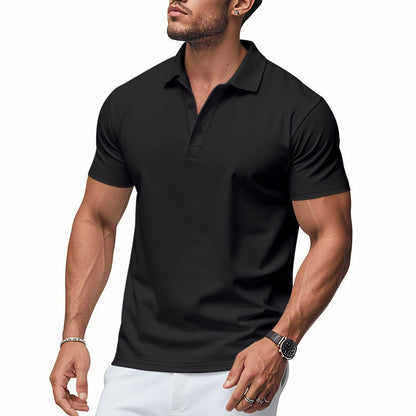 Herren Poloshirt Atmungsaktiv Leicht Berlin Style