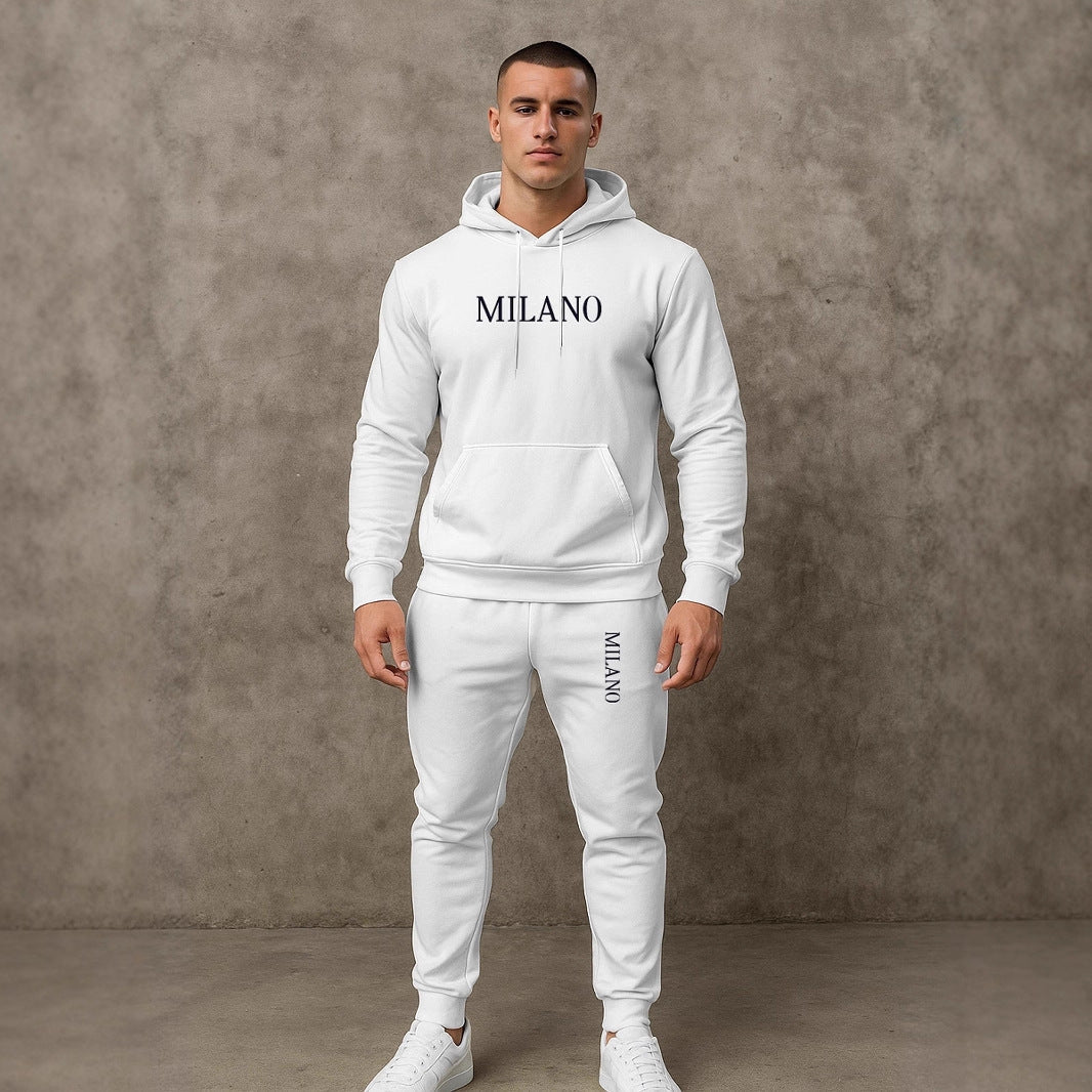 Modischer Herren Hoodie Jogginghose Set Sportlich - BerlinGlamour
