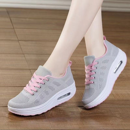 Damen Sport Sneaker Luftpolster atmungsaktiv