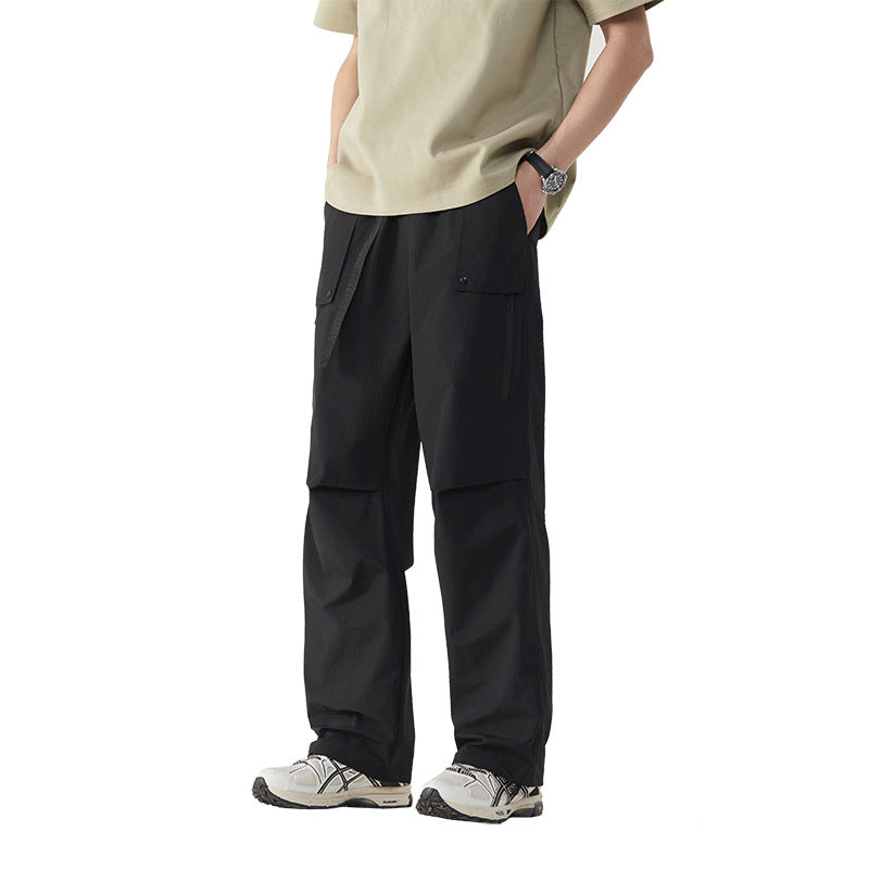 Herren Cargo-Hose Elastisch Bequem Multifunktionshose