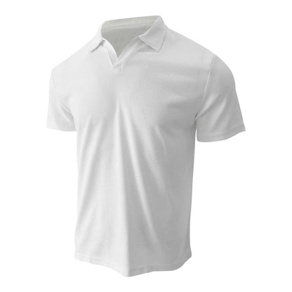 Herren Kurzarm-Shirt mit Textur Optik Berlin Style