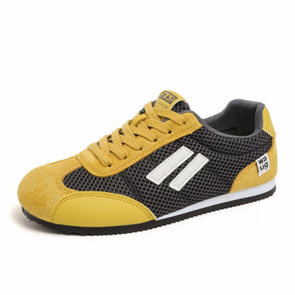 Damen Sneaker bequem atmungsaktiv SportSchuhe Laufsohle
