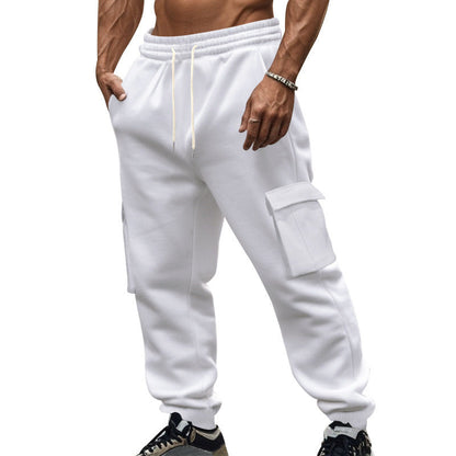 Herren Jogginghose Cargo Bequem mit Seitentaschen