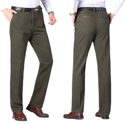Herren Anzughose Slim Fit mit Taschen Modern Elegant