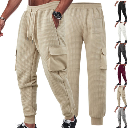 Herren Jogginghose Bequem Cargo-Style Taschen - BerlinGlamour