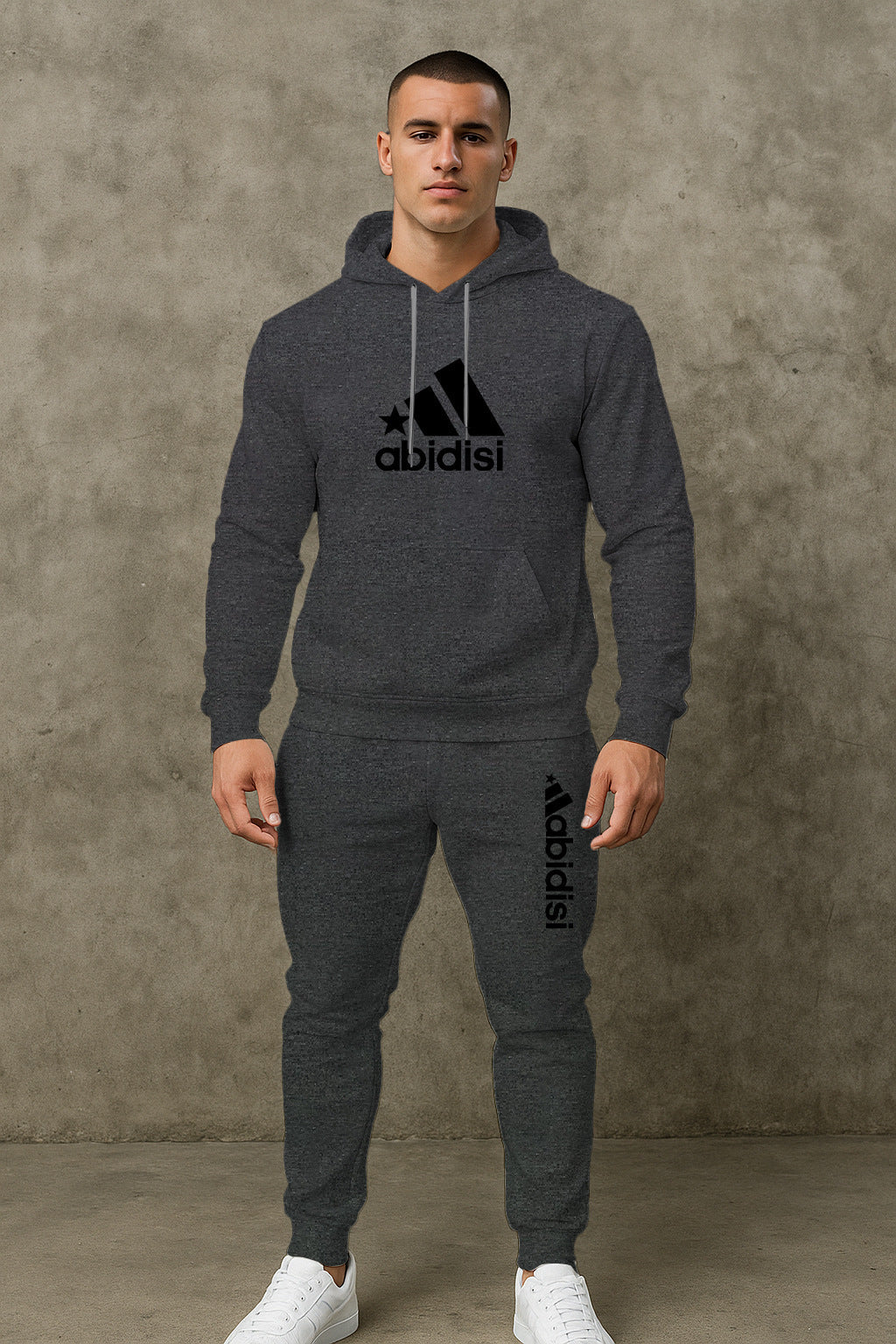 Herren Jogginganzug Sportlich Schnitt Bequem Mit Taschen