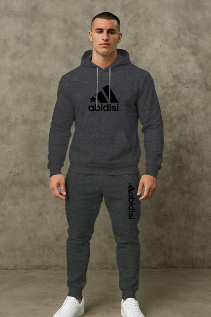 Herren Jogginganzug Sportlich Schnitt Bequem Mit Taschen